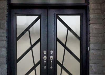 Ultra Wrought Iron Door insert by What A Pane
