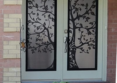 Laser Cut Door Insert by What A Pane