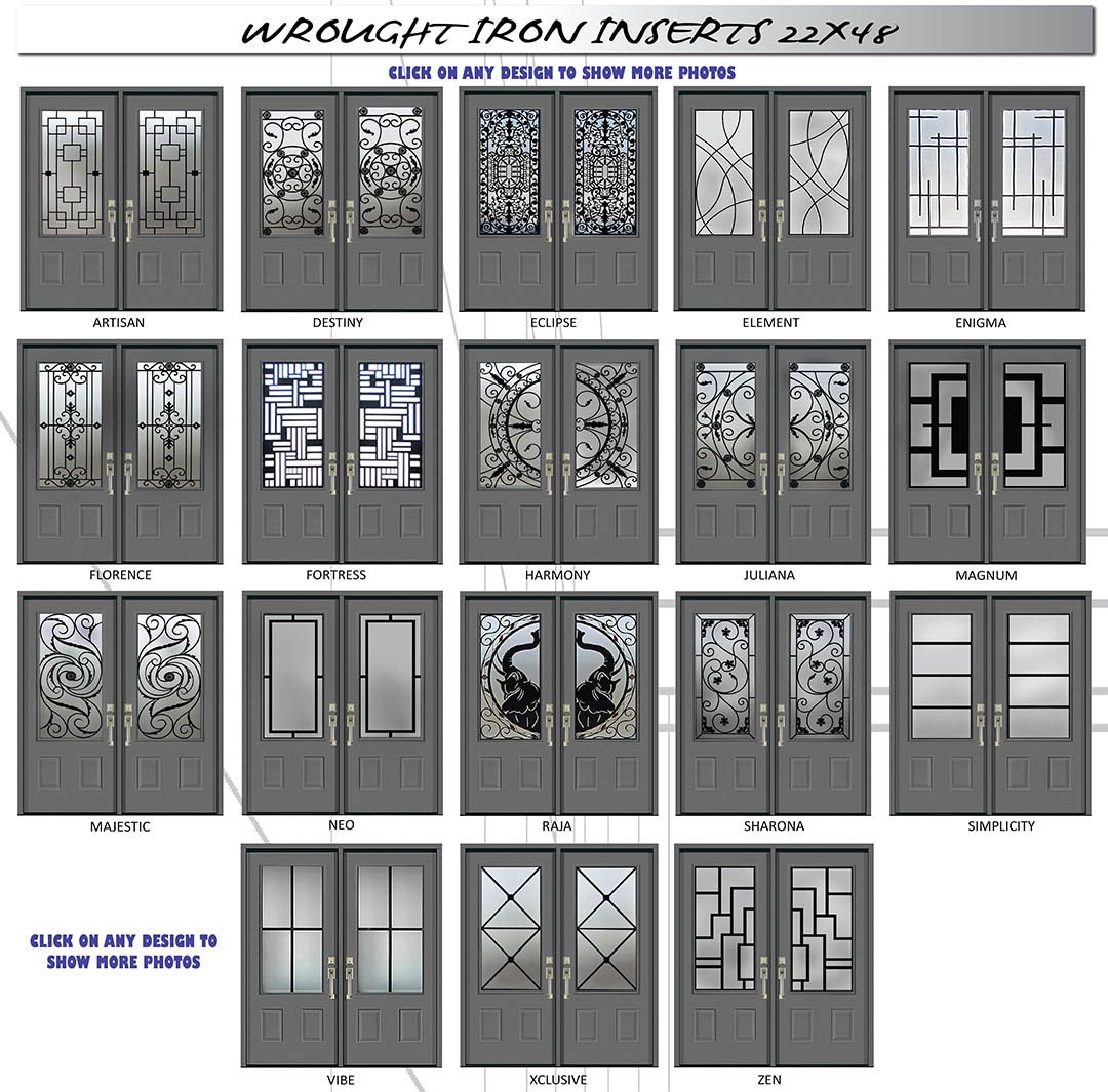 Wrought Iron 22X48 2025