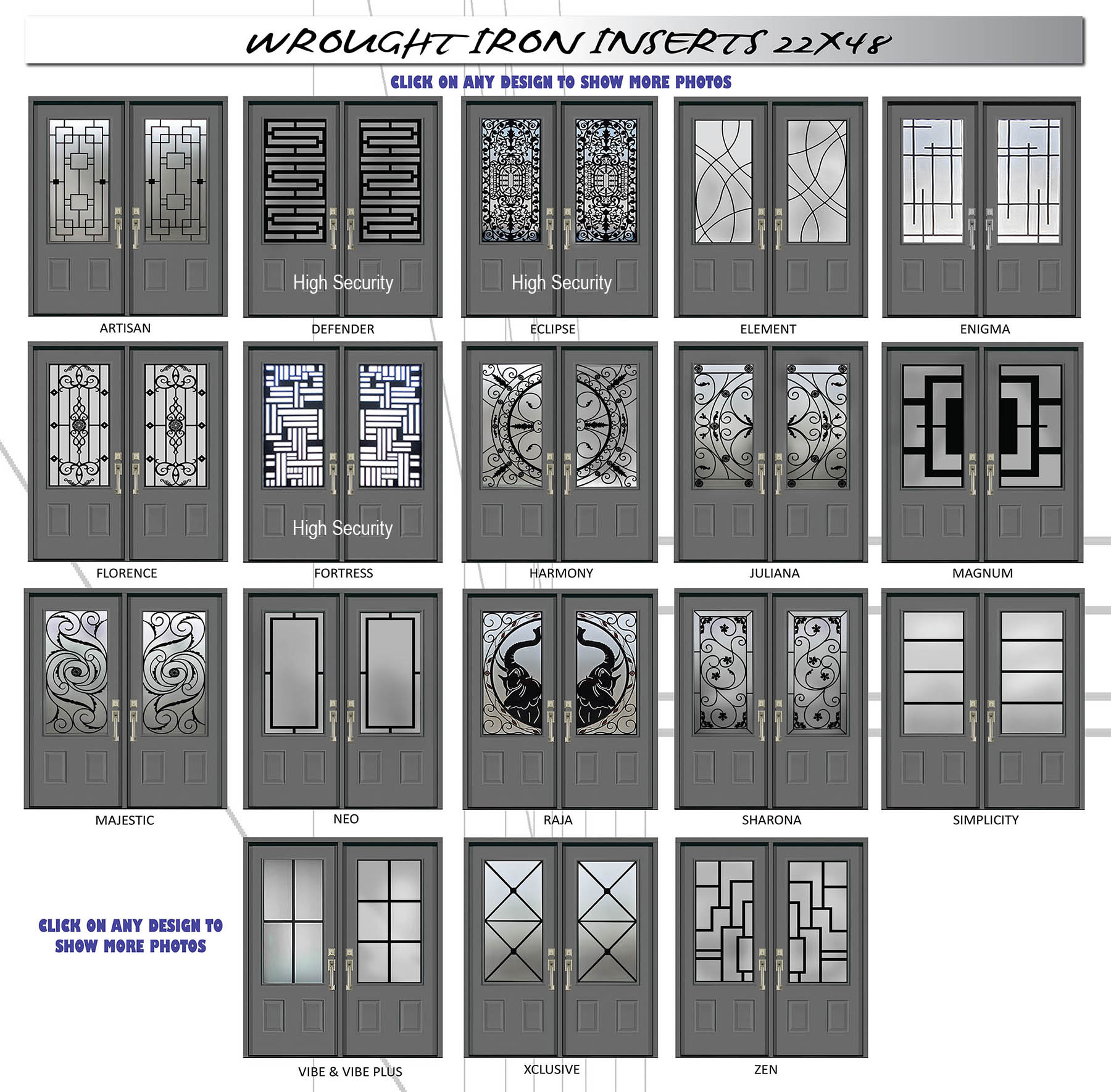 Wrought Iron 22X48 2026b