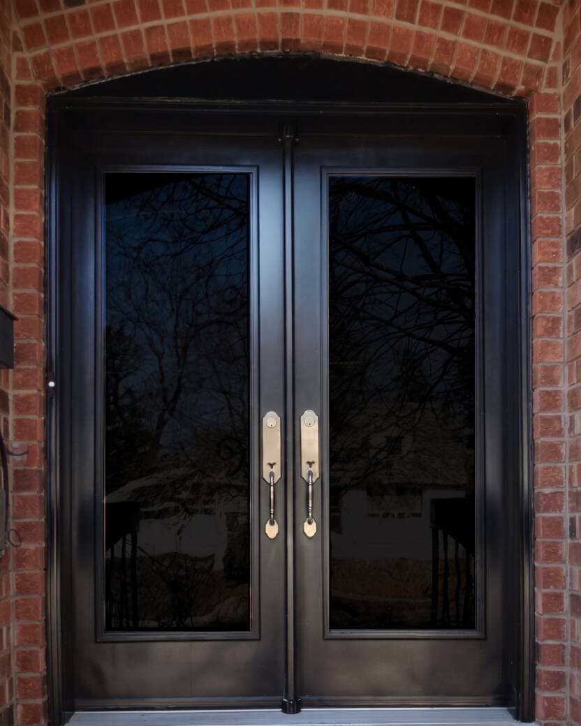 Onyxx decorative glass door insert