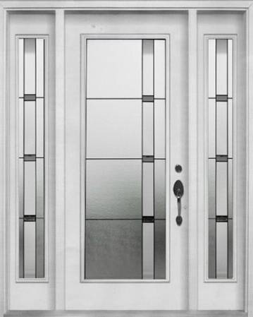 Prodigy decorative glass door insert