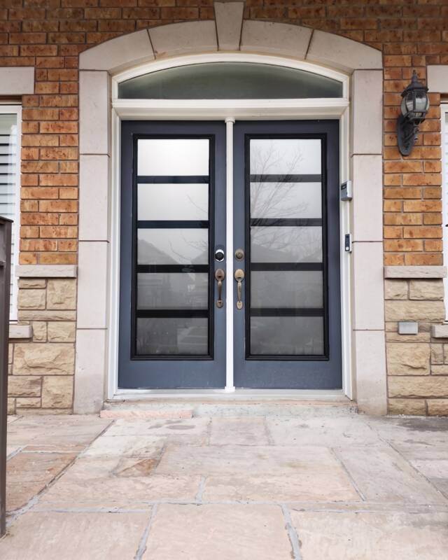 Simplicity Max wrought iron door insert