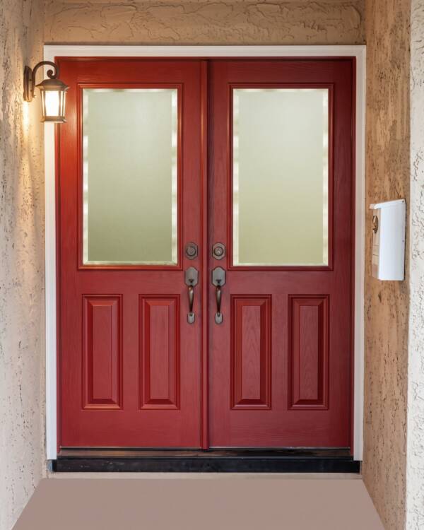 Allure decorative glass door insert