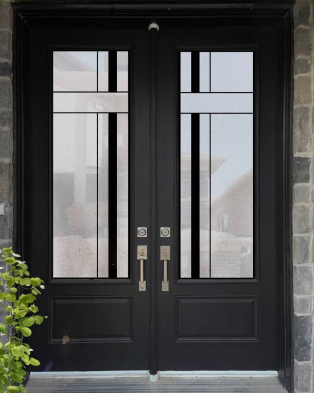 Dynamik decorative glass door insert